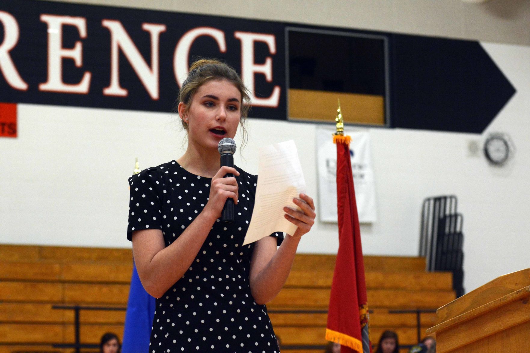 Portage High School Veterans Day ceremony 2019